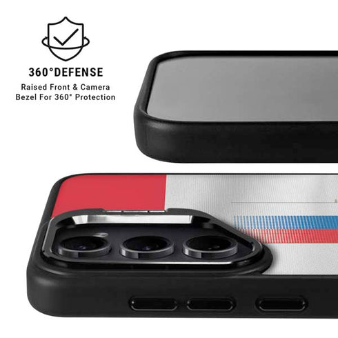 Serbia Soccer Flag Galaxy S25 Ultra Kickstand Case